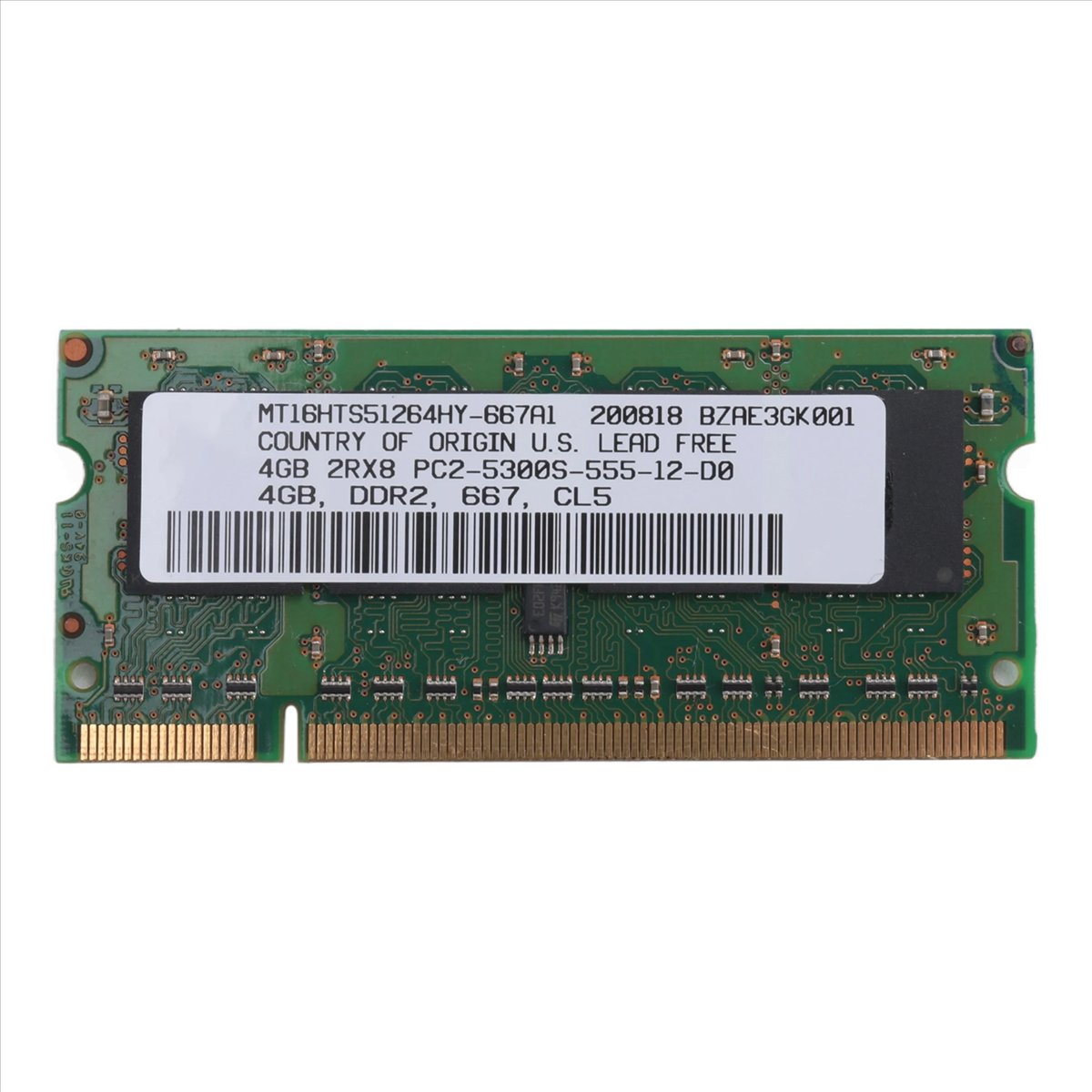ABAN DDR2 4GB Laptop Ram Memor - огляд і ціна Ddr2 Ram