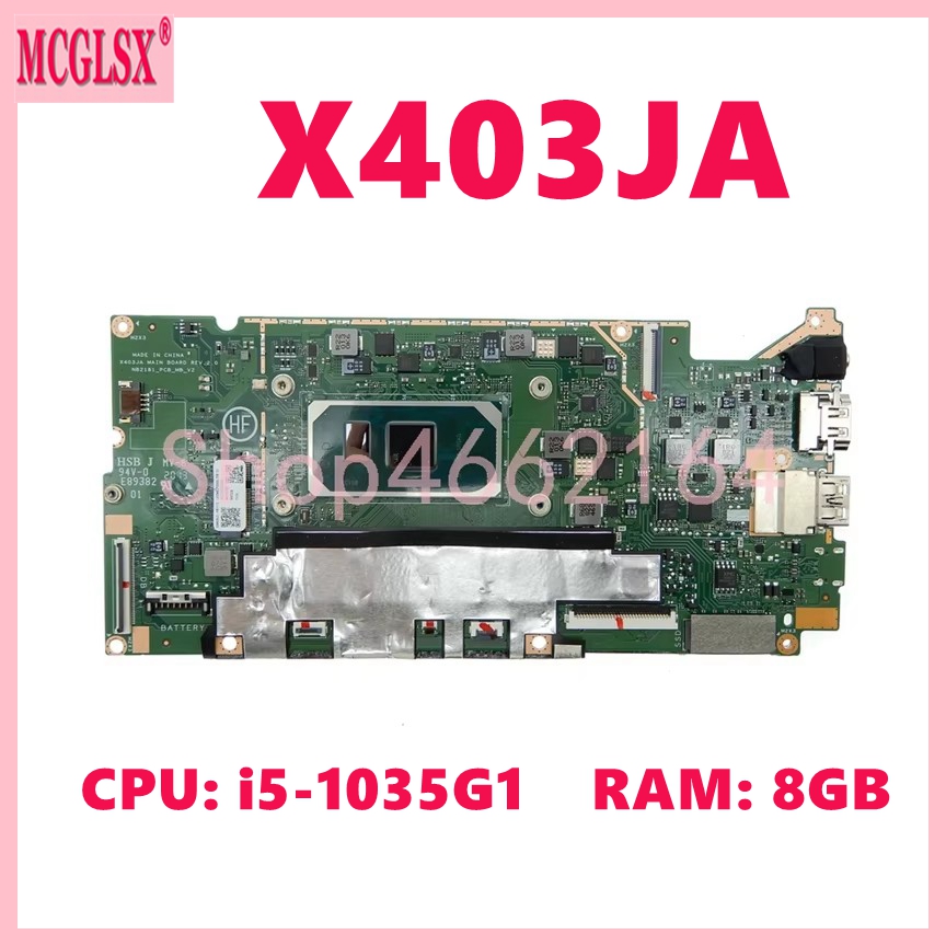 X403JA with I5-1035G1 CPU 8GB- - огляд і ціна Ddr4 8Gb