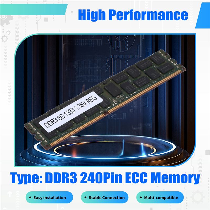 8GB DDR3 1333MHZ Ecc Ram Memor - огляд і ціна Ddr3 Ram