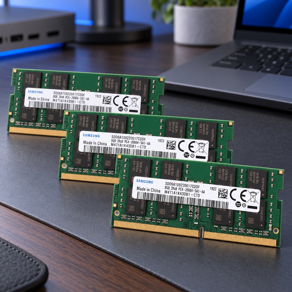 SAMSUNG DDR4 RAM 16GB 32GB 4GB - огляд і ціна Ddr4 2400Mhz